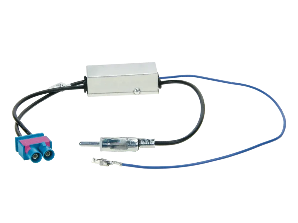 Adaptador Antena Fakra DIN Volkswagen Amarok Beetle Caddy Eos Golf Jetta Passat Polo Scirocco Sharan T5 Tiguan Touareg Touran