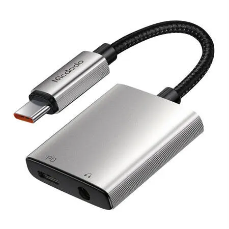 ADAPTADOR DE ÁUDIO 2 EM 1 MCDODO CA-5550 2 EM 1 LIGHTNING PARA LI