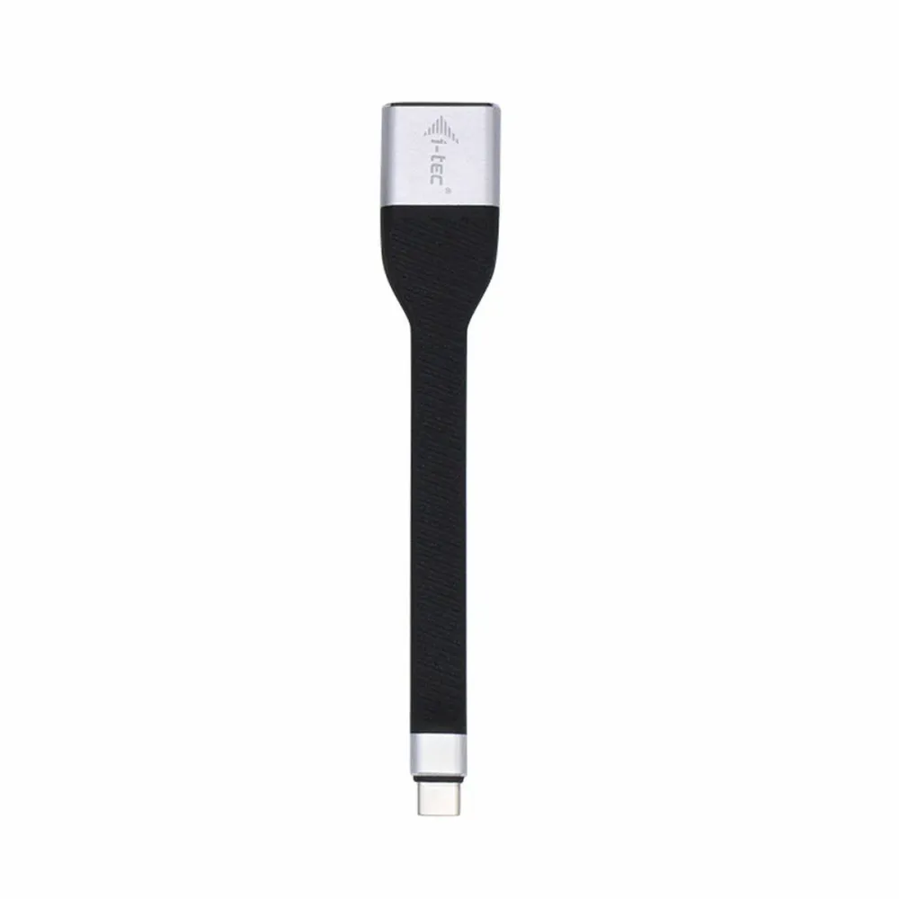 Adaptador USB C para DisplayPort i-Tec C31FLATDP60HZ Preto