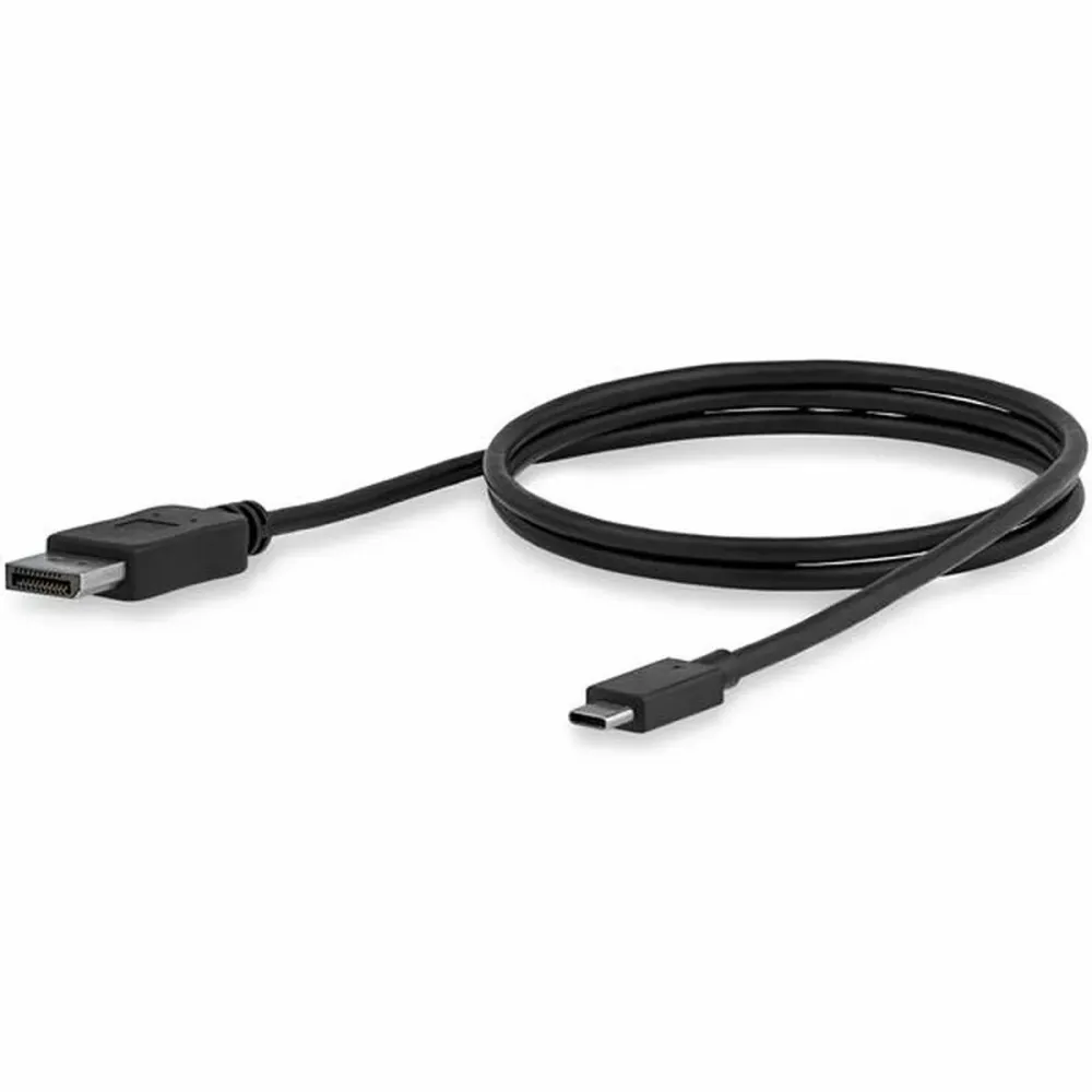 Adaptador USB C para DisplayPort Startech CDP2DPMM1MB Preto 1 m