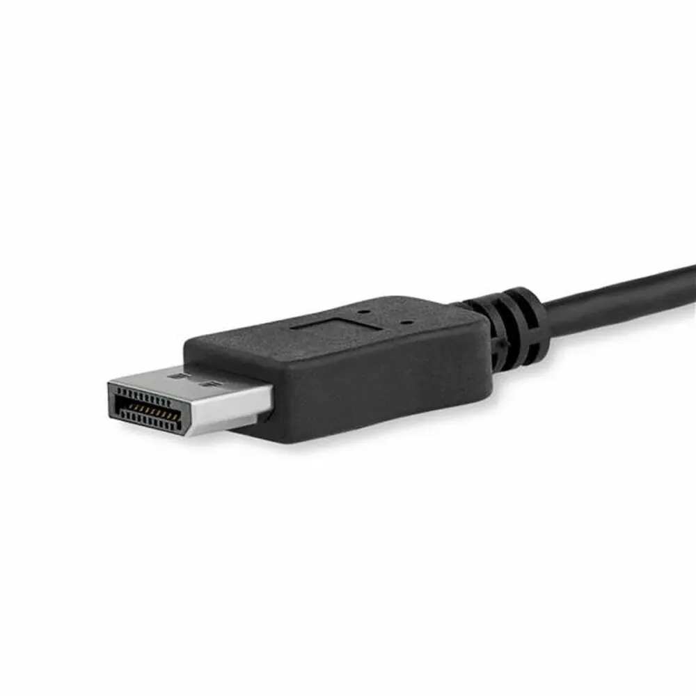 Adaptador USB C para DisplayPort Startech CDP2DPMM1MB Preto 1 m