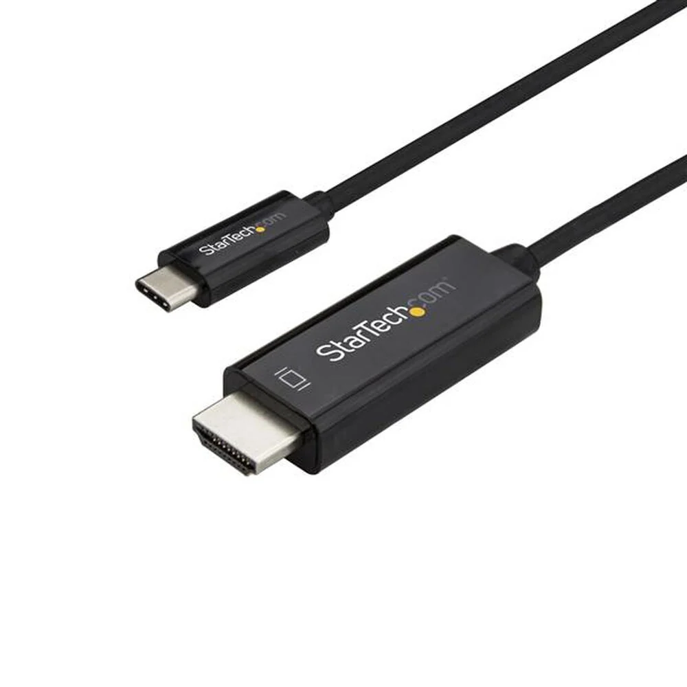 Adaptador USB C para HDMI Startech CDP2HD1MBNL Preto 1 m
