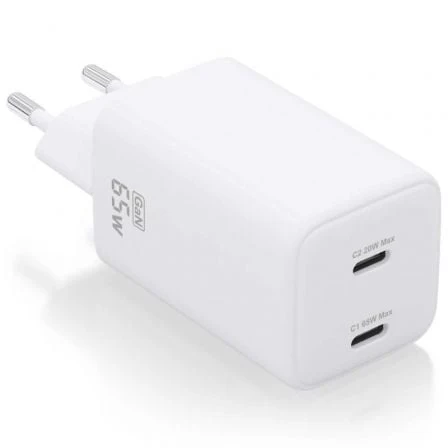 AISENS ASCH-65W2P039-W carregador de dispositivos móveis Universa