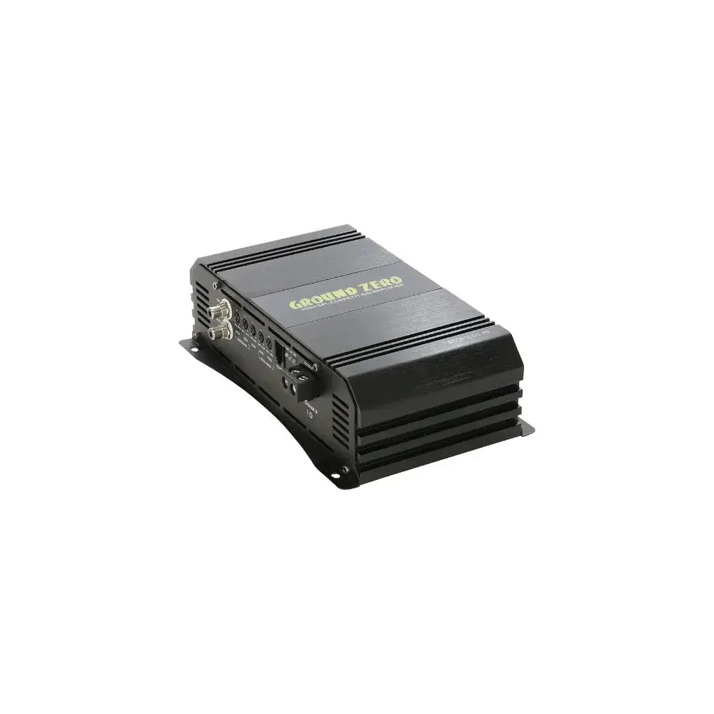 Amplificador Ground Zero GZCA 1500.M1 Class D | 1 Canal | 1350W RMS / 1500W Máximos
