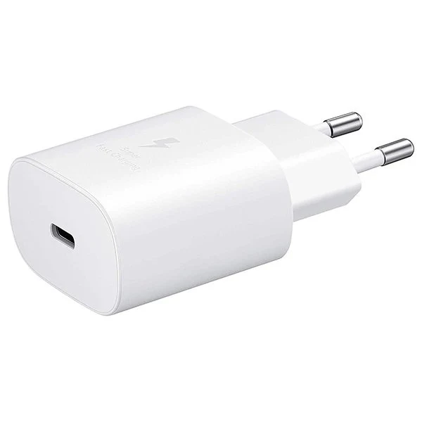 Base Carregador Type C FastCharge 25W Branco para Samsung Galaxy S21