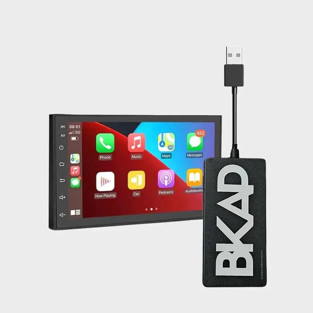 BKAP 114041 – Adaptador Wireless CarPlay/Android Auto com Espelhamento