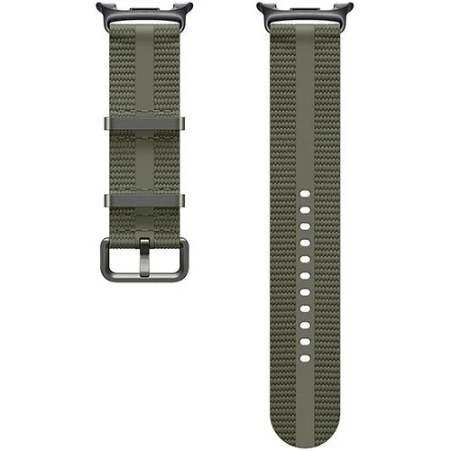 Bracelete Desportiva Elegante para Samsung Galaxy Watch8 (M/L) - Verde Escuro