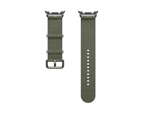Bracelete Desportiva Elegante para Samsung Galaxy Watch8 (M/L) - Verde Escuro