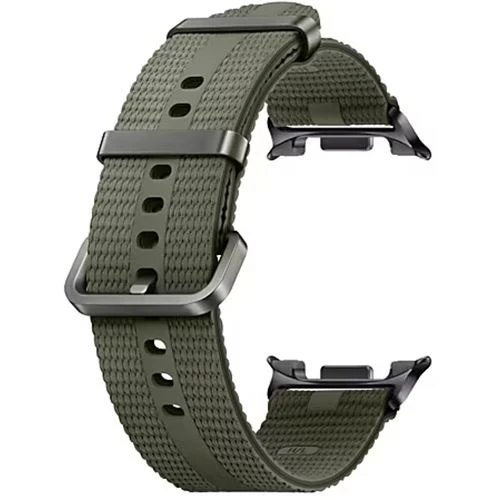 Bracelete Desportiva Elegante para Samsung Galaxy Watch8 (M/L) - Verde Escuro