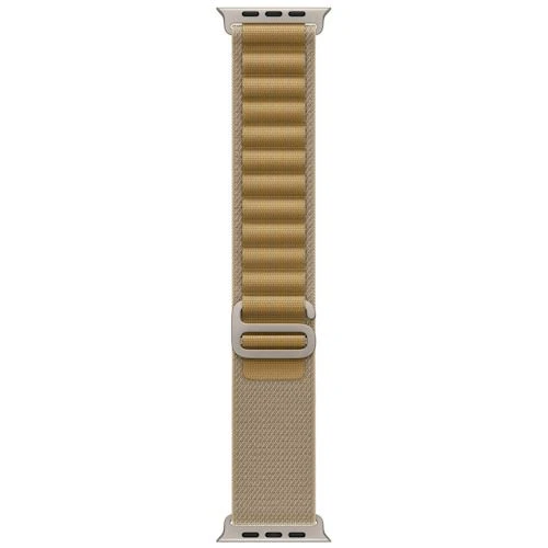 Bracelete Loop Alpine Apple para Apple Watch Ultra 49mm M - Bronze/Titânio Natural