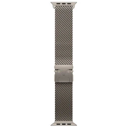 Bracelete Loop Milanesa Apple para Apple Watch Ultra 49mm M - Titânio Natural