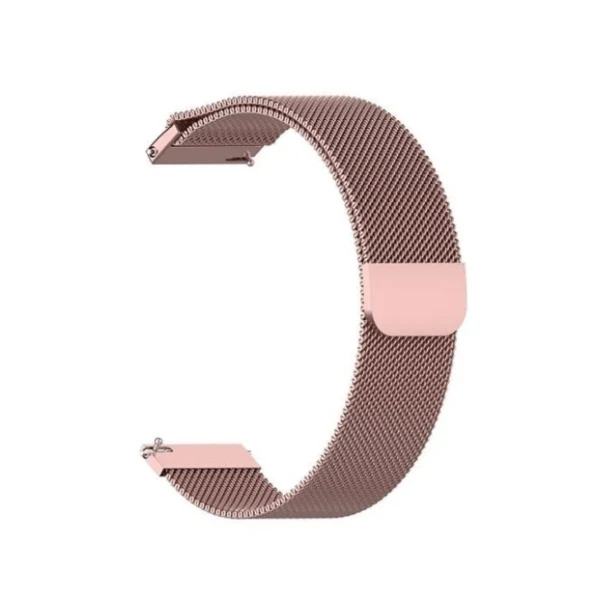 Bracelete Milanese Loop Fecho Magnético para Samsung Galaxy Watch7 LTE 40mm - Rosa Claro