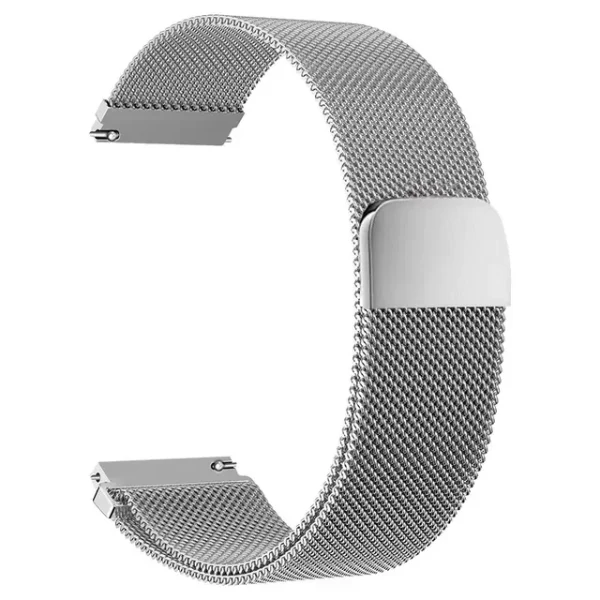 Bracelete Milanese Loop Fecho Magnético PHONECARE Para Oppo Watch X2 Mini - Cinza
