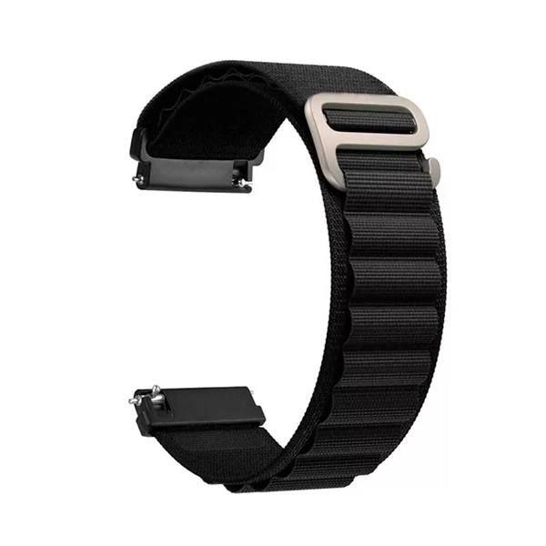 Bracelete Nylonsense Alpine M Para Amazfit Bip U A2017 - Preto