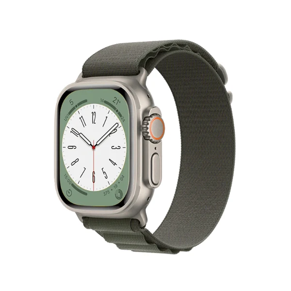 Bracelete NylonSense Alpine M (Pulso de 145mm 190mm) para Apple Watch SE - 40mm - Verde