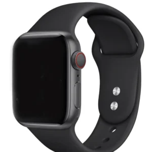 Bracelete Smoothsilicone para Apple Watch Series 10 - 46mm - Preto