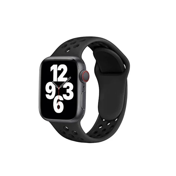 Bracelete SportyStyle para Apple Watch Ultra 3 - Preto / Preto