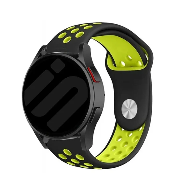 Bracelete Sportystyle para Samsung Galaxy Watch FE - Preto / Verde