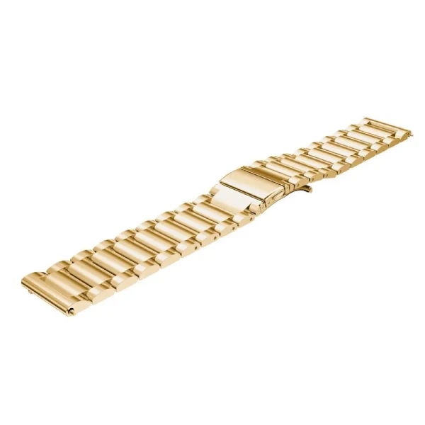 Bracelete ço Stainless Lux + Ferramenta PHONECARE Para Amazfit Balance 2 - Ouro