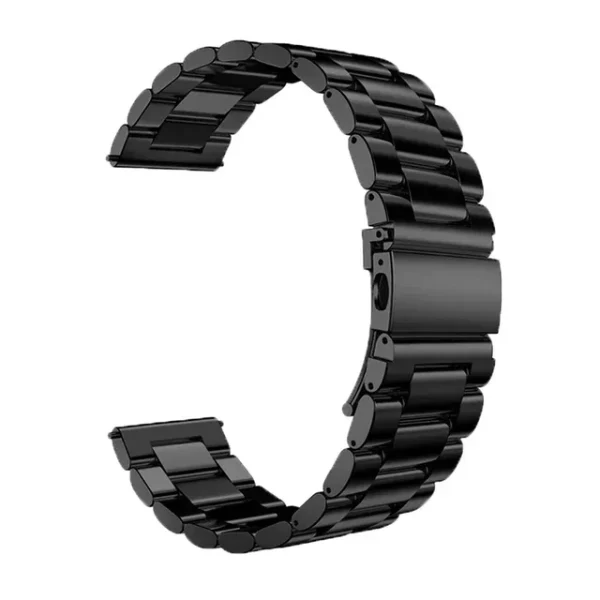 Bracelete ço Stainless Lux + Ferramenta PHONECARE Para Amazfit Balance 2 - Preto