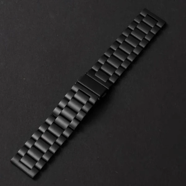 Bracelete ço Stainless Lux + Ferramenta PHONECARE Para Amazfit Balance 2 - Preto