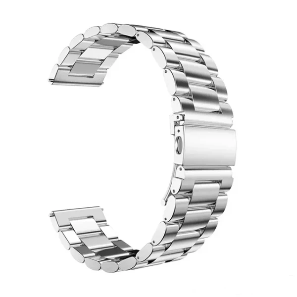 Bracelete ço Stainless Lux + Ferramenta PHONECARE Para Amazfit Balance 2 - Cinza
