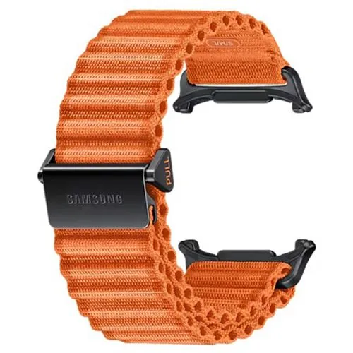 Bracelete de Tecido Samsung para Galaxy Watch Ultra - Laranja