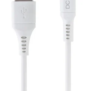 CABLE DCU LIGHTNING USB 1M BLANCO