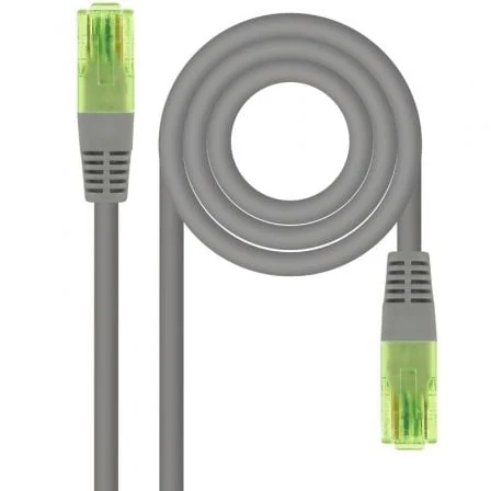 CABLE DE RED RJ45 UTP NANOCABLE 10.20.1402 CAT.6 2M GRIS