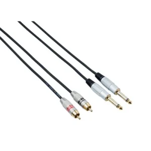 Cabo 2xRCA/2xJACK RCJJS00 5m Bespeco