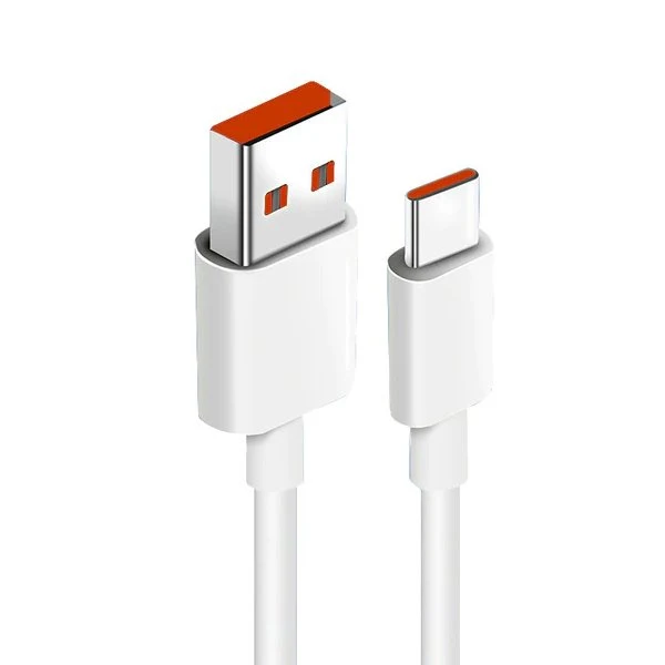 Cabo de Carga Turbo Fast Charge 5A Type-C 1M para Xiaomi