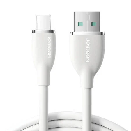 CABO COLORIDO 3A USB PARA USB C BRANCO