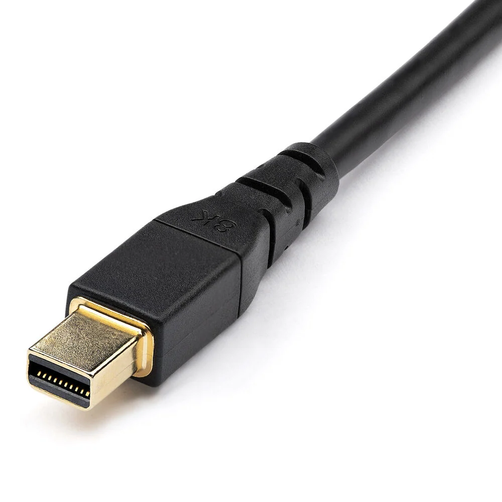 Cabo DisplayPort Mini Display Port Startech DP14MDPMM1MB Preto