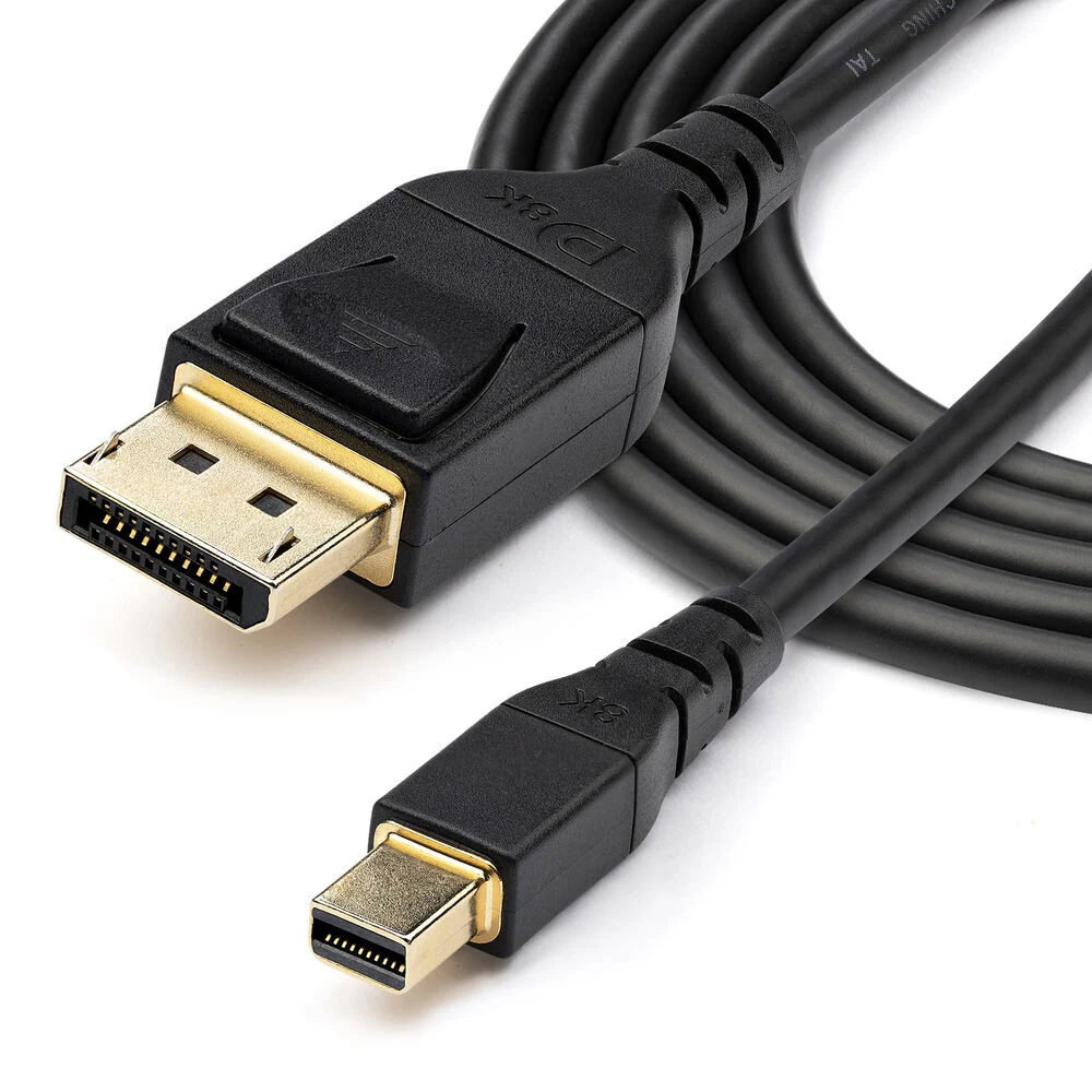 Cabo DisplayPort Mini Display Port Startech DP14MDPMM1MB Preto