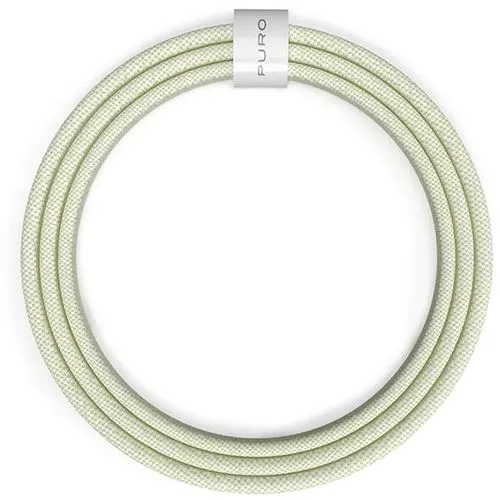 Cabo Kevlar® Puro Fabrik 2.0 USB-C 1.5 - Amarelo Pastel