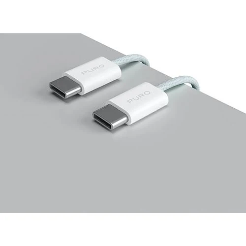 Cabo Kevlar® Puro Fabrik 2.0 USB-C 1.5 - Azul Pastel