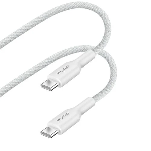 Cabo Kevlar USB-C Puro Fabrik 2m - Branco
