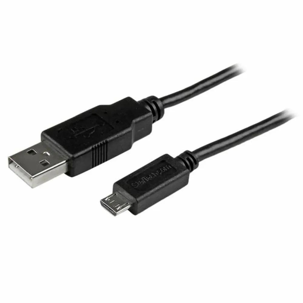 Cabo Micro USB Startech USBAUB50CMBK 50 cm Preto