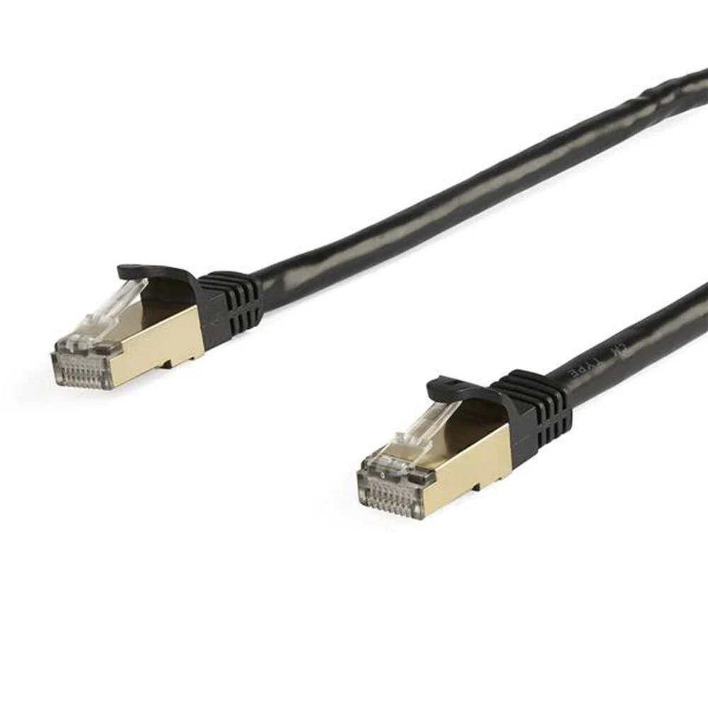 Cabo de rede rígido UTP Categoria 6 Startech 6ASPAT5MBK 5 m