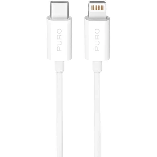 Cabo TPE Puro USB- C para Lightning 3m - Branco