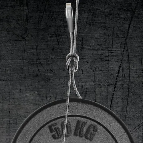 Cabo USB - Lightning Puro Fabrik 1.2m - Cinzento