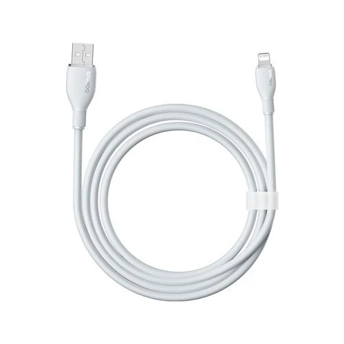 Cabo USB - C para Lightning Baseus Pudding Series 1.2m - Branco