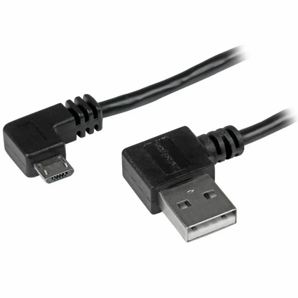 Cabo USB para Micro USB Startech USB2AUB2RA2M Preto