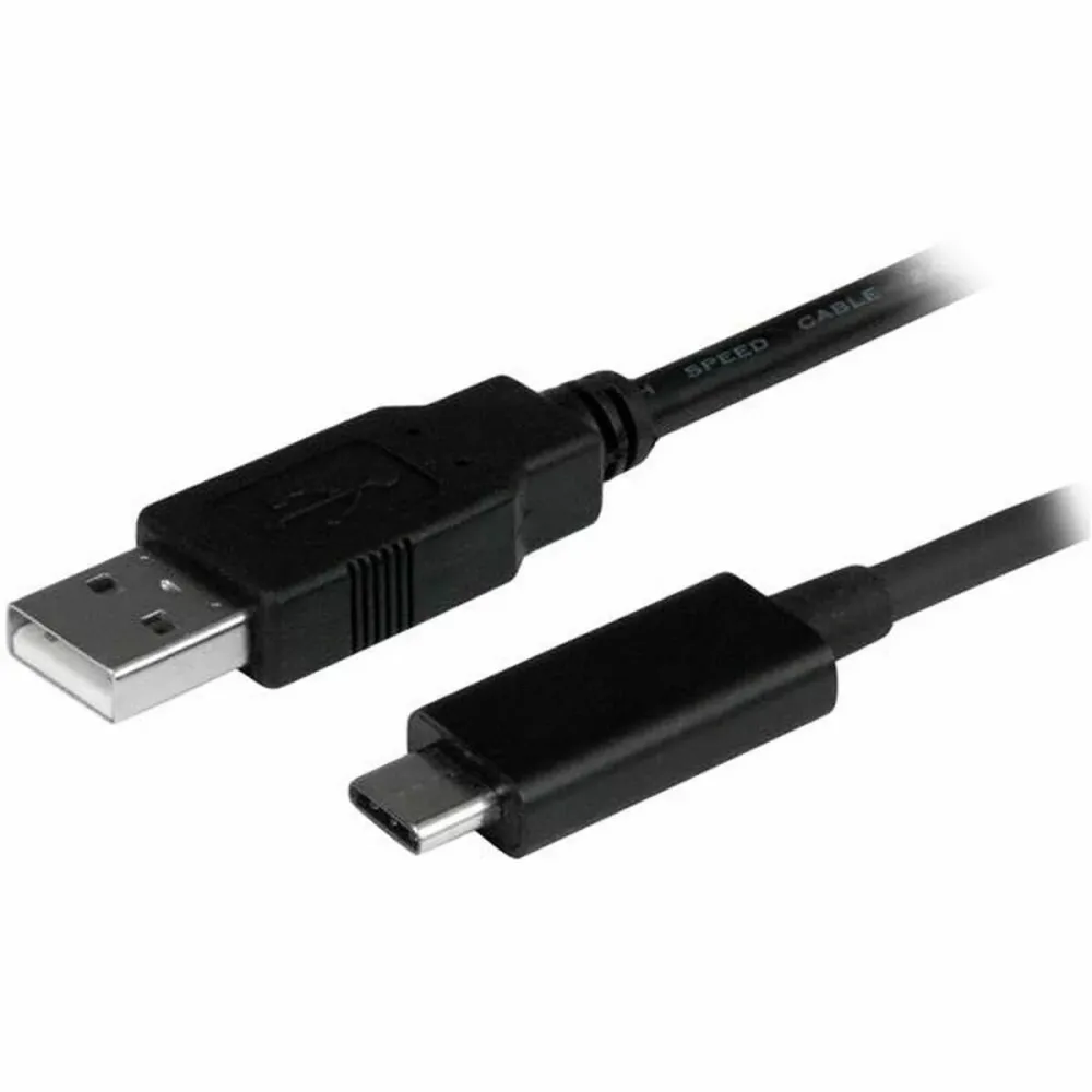 Cabo USB para USB C Startech USB2AC1M USB C Preto