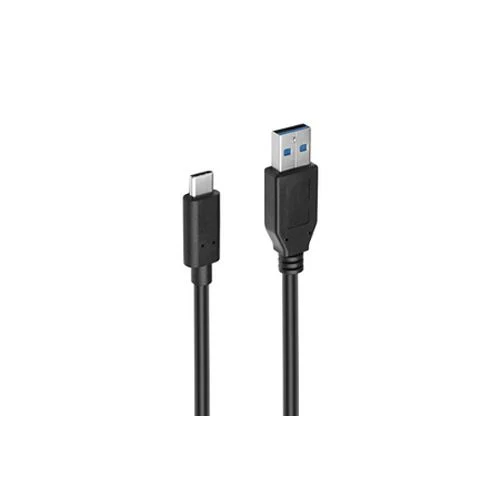 Cabo USB- para USB-C Accsup 1m - Preto