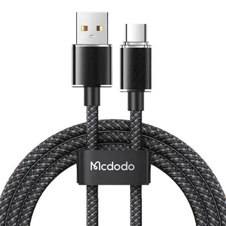 CABO USB--USB-C MCDODO CA-3650. 1.2 M PRETO