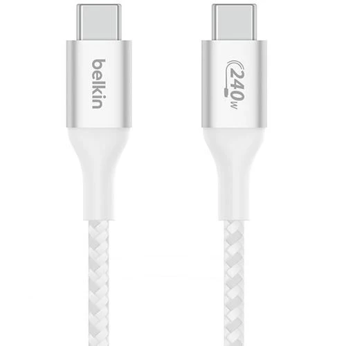 Cabo USB-C Belkin BoostCharge 2m - Branco