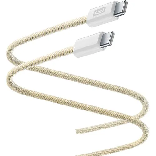 Cabo USB-C Cellular Line Power Flexforce 2m - Amarelo