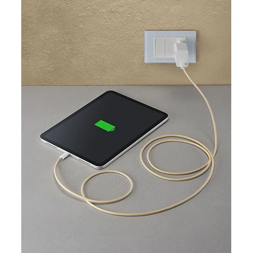 Cabo USB-C Cellular Line Power Flexforce 2m - Amarelo