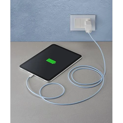 Cabo USB-C Cellular Line Power Flexforce 2m - Azul